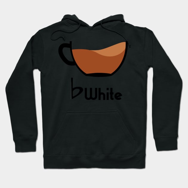 Flat White Hoodie by imlying